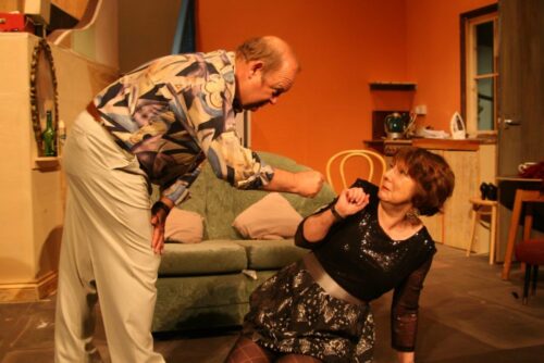 Ray Say, Mike Savage tells Jenni Rushton, Mari Hoff, "Your too loud and you stink of drink!"