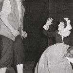 Here are Rowland, played by Stuart Sorenson (left) and Richard Sydall and his wife, played by Jack Farish and Barbara Singleton
