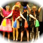 'Here comes the girls!'