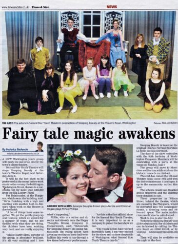 Fairy tale magic awakens - Times & Star 29th May, 2015