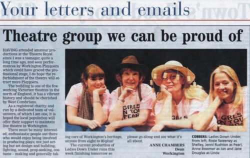 Theatre group we can be proud of - Friday October 10, 2014 - Times and Star