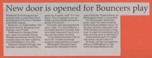 Pre-piece from the Times and Star
