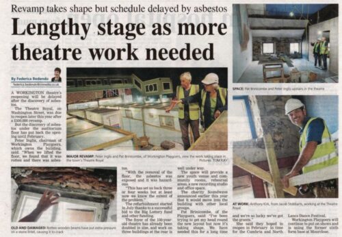 Theatre Opening Delayed - Friday 9th October 2015 Times and Star