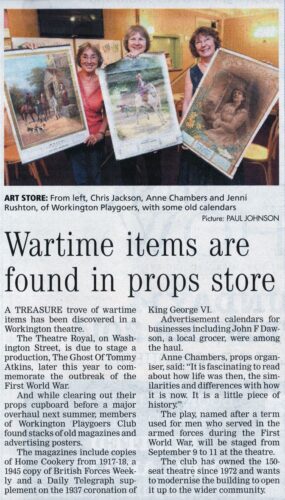 War time finds - Friday August 8, 2014 - Times and Star