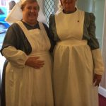 Gill Scholey and Helen Earl WW1 Nurses
