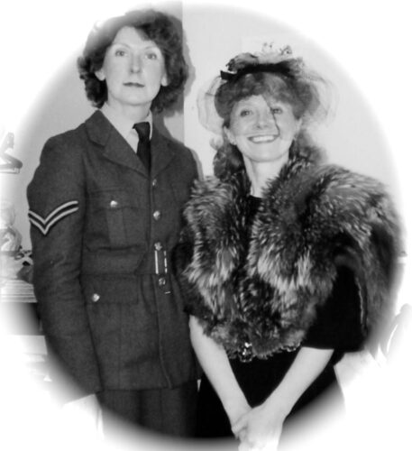 Jenni Rushton As Lady Elizabeth Randall And Sylvia Heaney As Mabel Crum