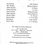 The programme - The Cast