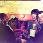 This photograph was taken when the dressing roms were situated under the auditorium