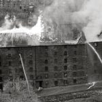 In the programme, Gowns and Wigs were by WILLIAM MUTRIE, Edinburgh. On 29th May 1957 A blaze at Bell’s Brae, Edinburgh, destroyed the premises of William Mutrie & Sons, one of Britain’s biggest theatrical costumiers; about 90,000 costumes were lost.