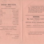 Programme - Cast And Crew