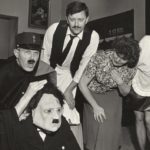 Some Of The Cast With 'the Blow-up Hitler'