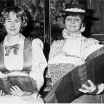 Interested In Their Reading Are Frances Nurse As Cecily And Joan Dawson As Miss Prism