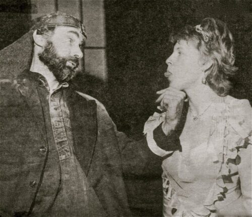 Ron Dickens And Julie Richardson As Alfred Doolittle And His Daughter Eliza