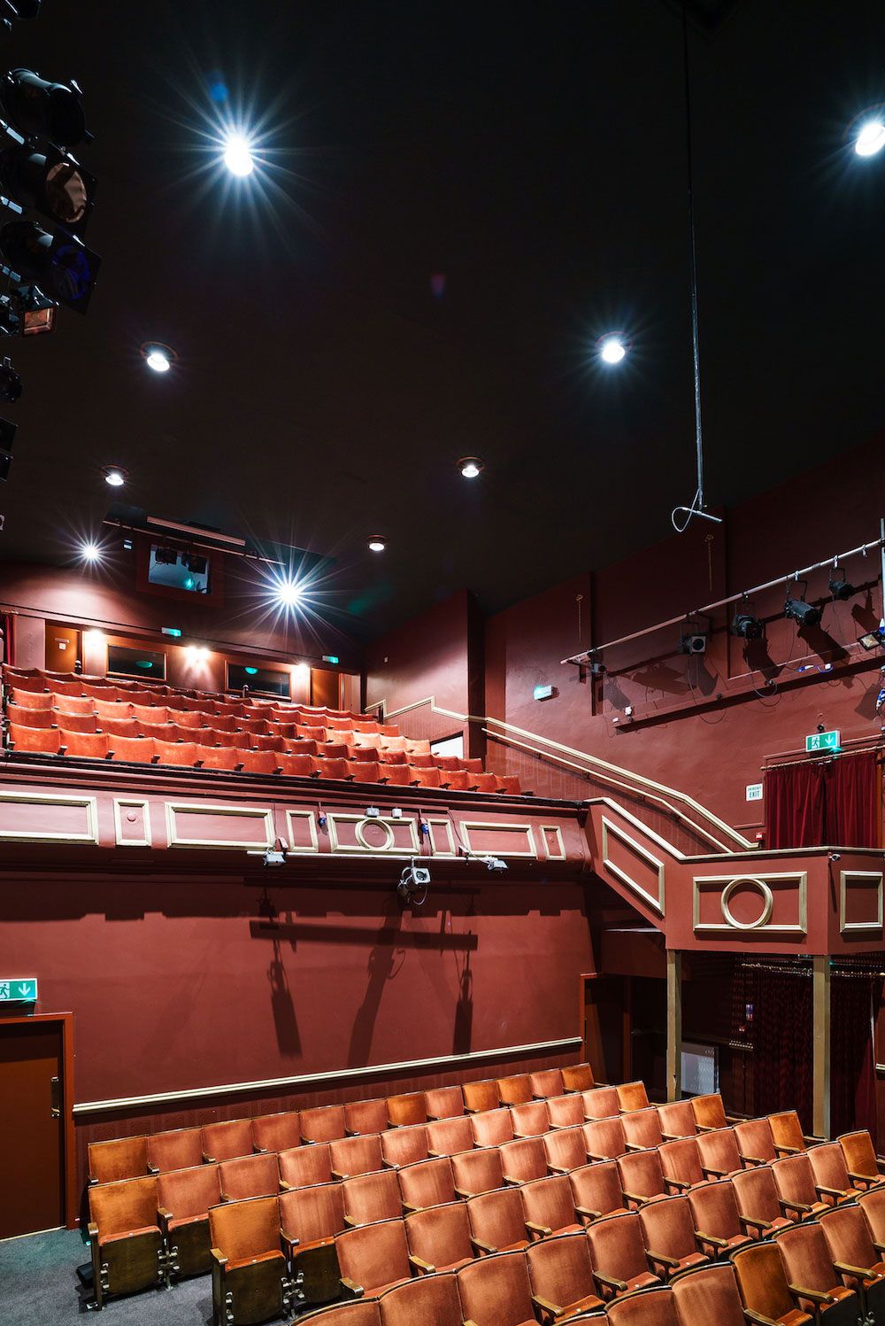 Refurbished Theatre Royal Newly refurbished auditorium