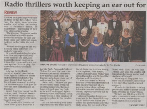 Times and Star Review Friday 19th October 2018