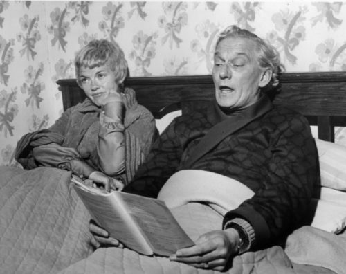 Alison Ross as Delia and Ted Younghusband as Ernest