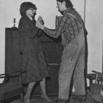 Sandy Hind as Hester Byfield with Stuart Sorensen as Larry Thompson