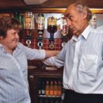 Ron Dickens as the Landlord and Val Brown as the Landlady