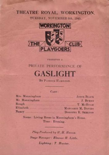 1945 Private Production Of Gaslight