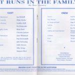 It Runs in the Family was sponsored by A. A. Carpets
