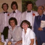 Standing: Derek Sorenson, David Bevan, Keith Beattie and John Skelton. Sitting: Chris Wimhurst and Jenni Rushton