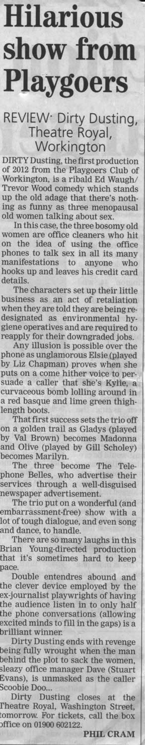 Times and Star Review by Phil Cram