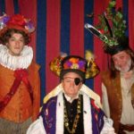 James Sheppard as Sir Percy, Geoffrey Hall as Melchett and Andy Greenwood as Baldrick
