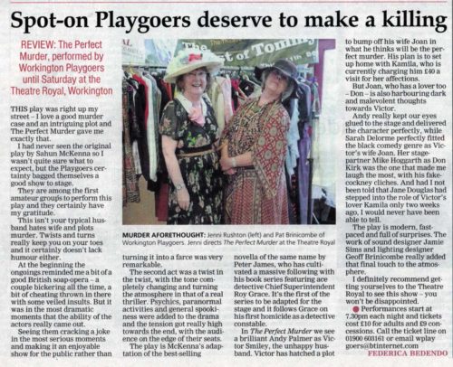 Times and Star Review by Federica Bedendo Friday 7th October