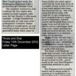 Times and Star 13th December 2012