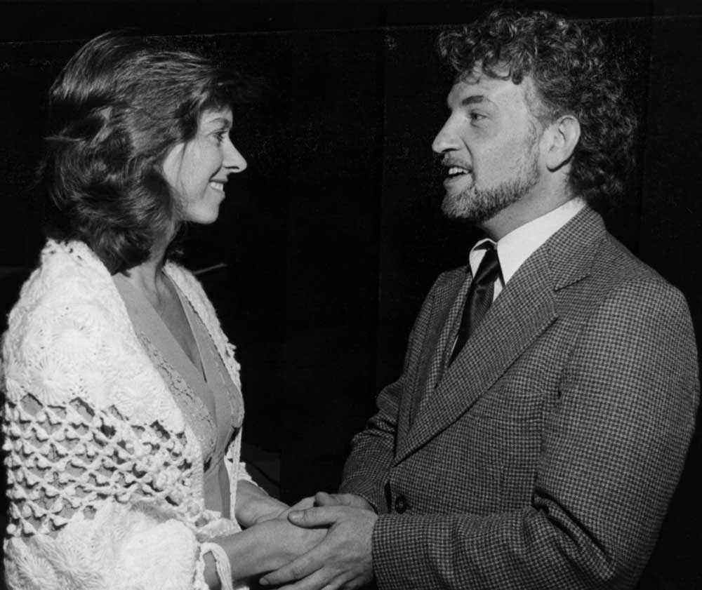 Jane Douglas as Dr. Scott and Peter Wiseman as Philip Hill