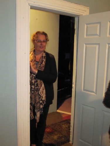 Wardrobe Mistress hiding!