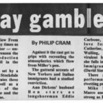 Evening News and Star Review by Phil Cram