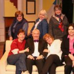 Standing: Val Brown, Pat brinicombe and Marlene Johnson. Sitting: Jenni Rushton, Derek Thompson, Liz Chapman and Kelly Davis. Ben Durkan absent.