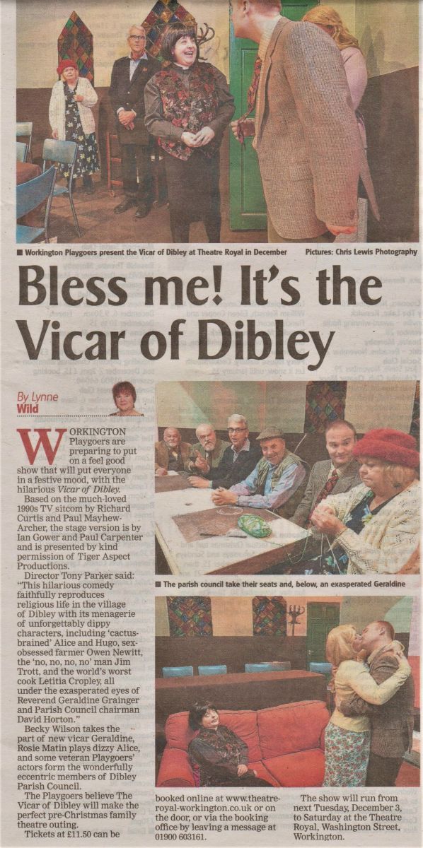 2019 12 Vicar of Dibley Times Star review