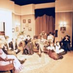 The set and the cast relaxing!