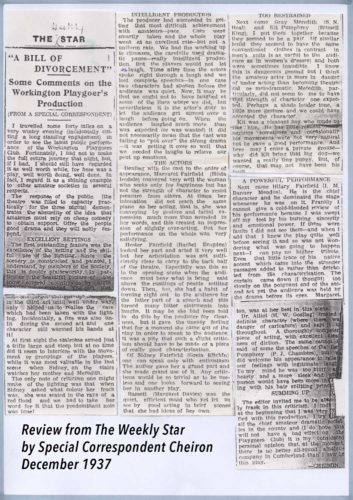 Review-Times And Star 4th December 1937