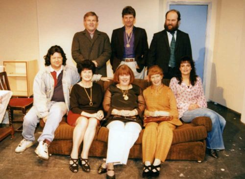 Standing L/R Phil Heal, Peter Inglis And Morgan Sweeney. Sitting L/R Mike Savage, Lola Foster, Pat Brinicombe, Janet Whitehead And Maria Dazley.