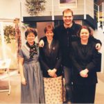 L/R Marlene Johnstone, Jane Douglas, Ben Brinicombe and LIz Chapman