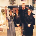 L/R Marlene Johnstone, Jane Douglas, Ben Brinicombe And LIz Chapman