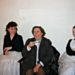 Bett Line the Prompt having a well earned cup of tea!