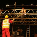 Special Scaffolding Was Erected For The Set.