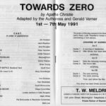 Towards Zero sponsored by T.W. Meldrum