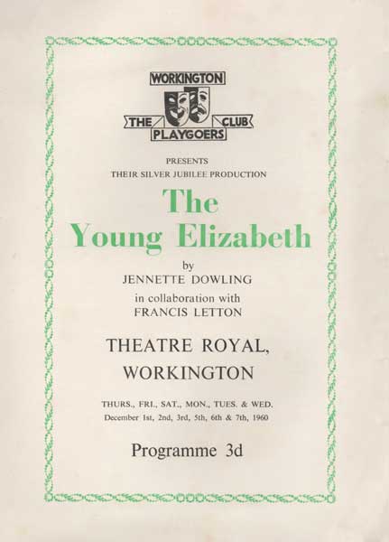 Young Elizabeth, one of the plays chosen for the Silver Jubilee Programme