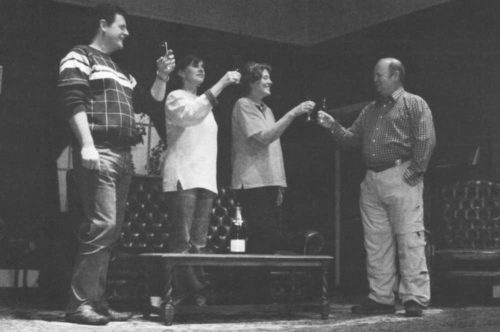 The Cast In Rehearsal