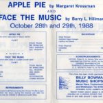 Apple Pie & Face the Music sponsored by Billy Bowmans Music Shop