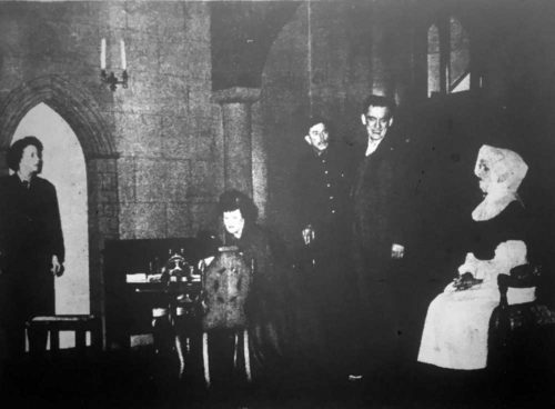 Sister Bonaventure persists in reconstructing events despite the warder's attempt to dissuade her