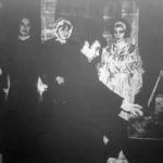 Tom Conroy, Mrs Monkhouse, Pat Tolson and Ron Dickens plays the piano