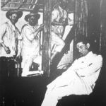 The contented angels retire and leave Sub-Lt Espoir (Ken Templeton) unaware of his rosy future