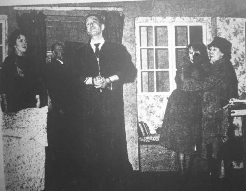 And Finally One Of Self Pity As Manacled By Inspector (Charles Wheeler) He Waits For The Inevitable End Watched By Olivia, Dora, And Mrs Terence (Susan Murray)