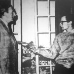 David Rodingham (Ron Dickens) shoots his brother Clive (R. Yowart)